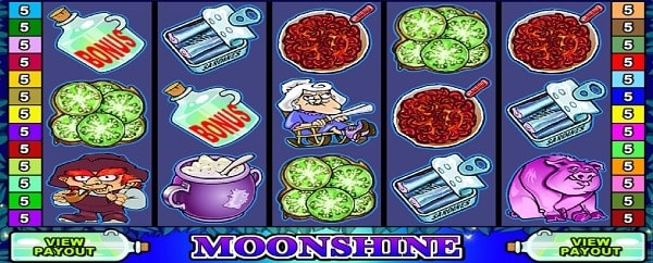 Moonshine Video Slot Machine